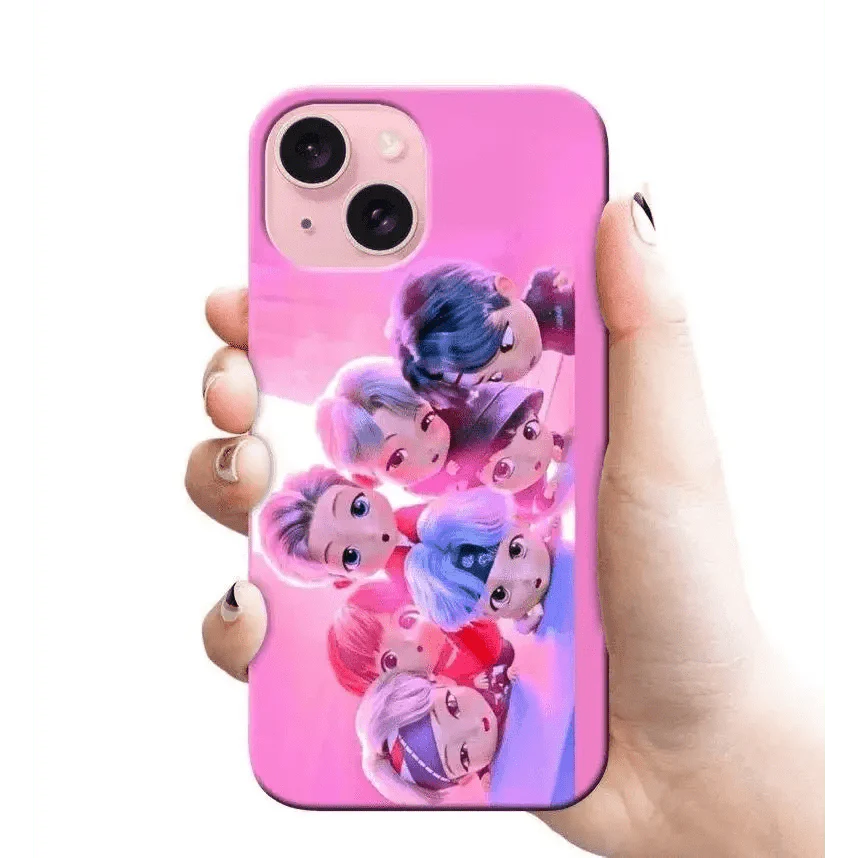 BTS PINKY MOBILE COVER RJ 2477 PLASTIC HARD CASES