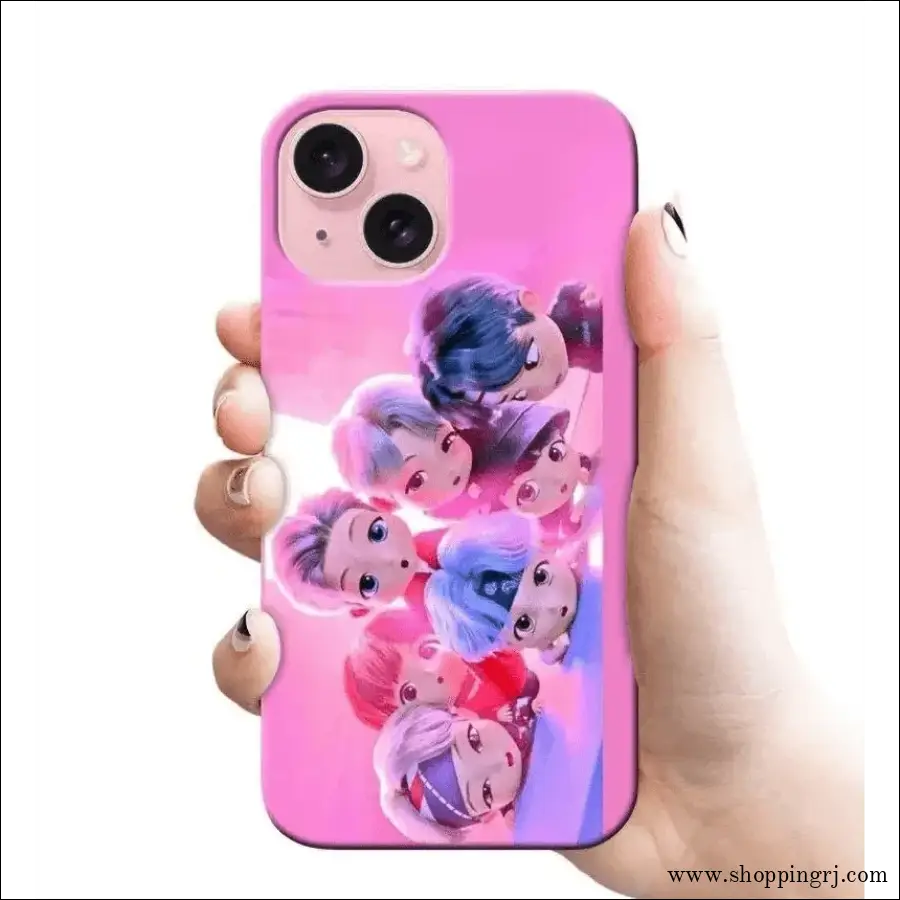 BTS PINKY MOBILE COVER RJ 2477 PLASTIC HARD CASES