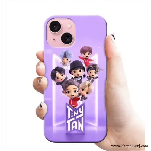 Bts Tiny Tan Rj 2482 Plastic Hard Cases - Mobile Covers