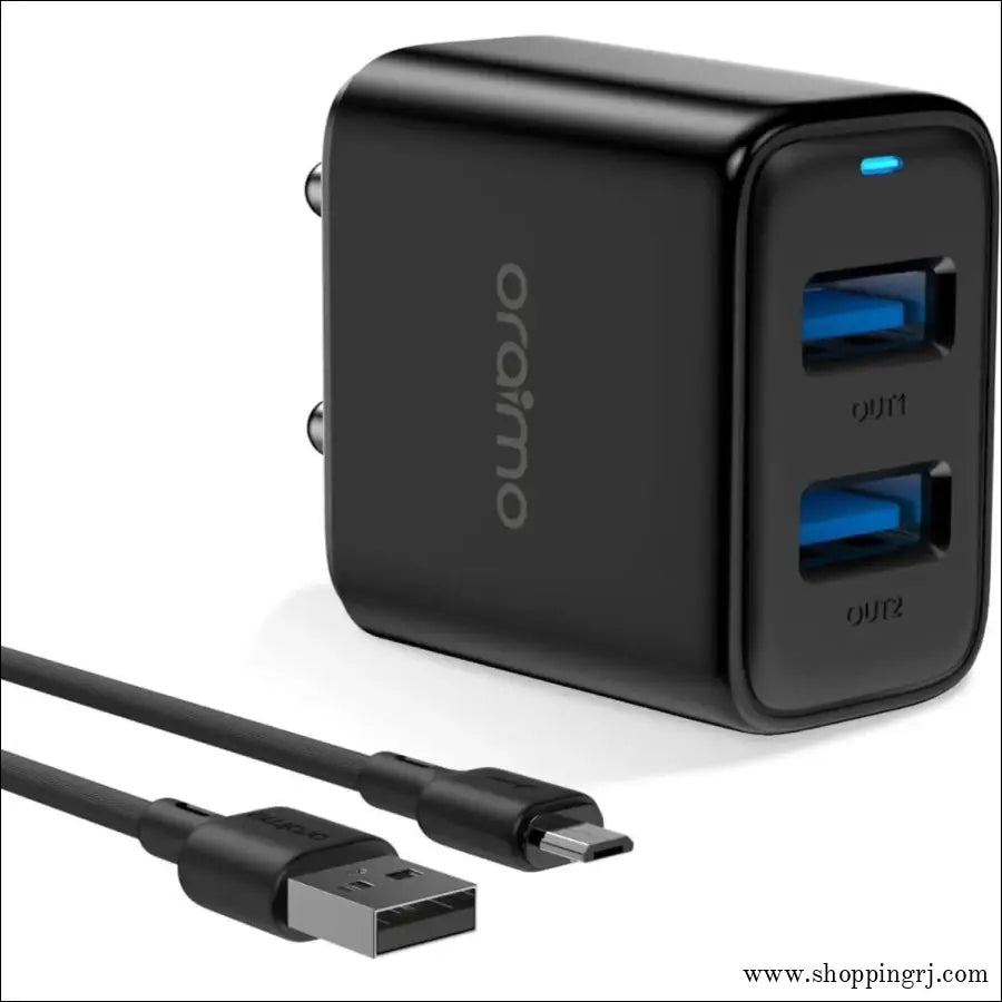 Oraimo 2.4 Amp Charger with Cable for Quick Charging