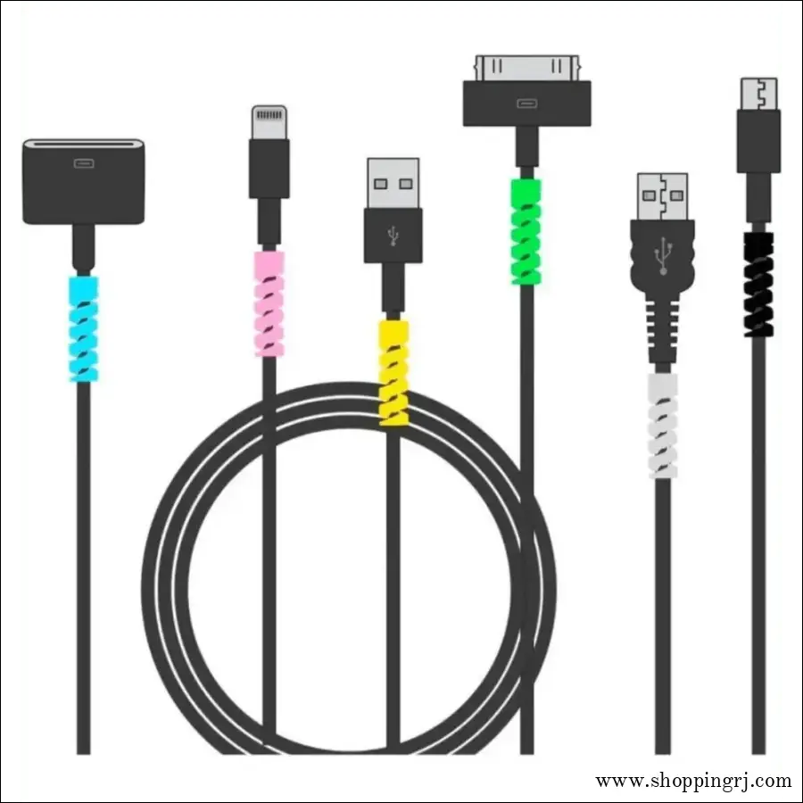 Charger, Earphone Cable Protector - electronic gadget - Aux cableearphonecable