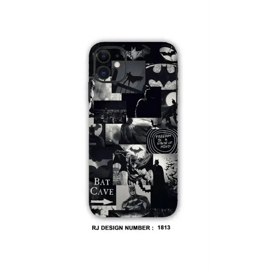 COLLAGE MOBILE SKIN| BATMAN Black - Mobile skins - COLLAGE SKINMobile's back stickerMobile skins