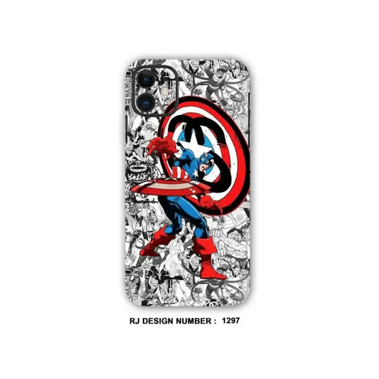 COLLAGE MOBILE SKIN|Captain America - Mobile skins - COLLAGE SKINMobile's back stickerMobile skins