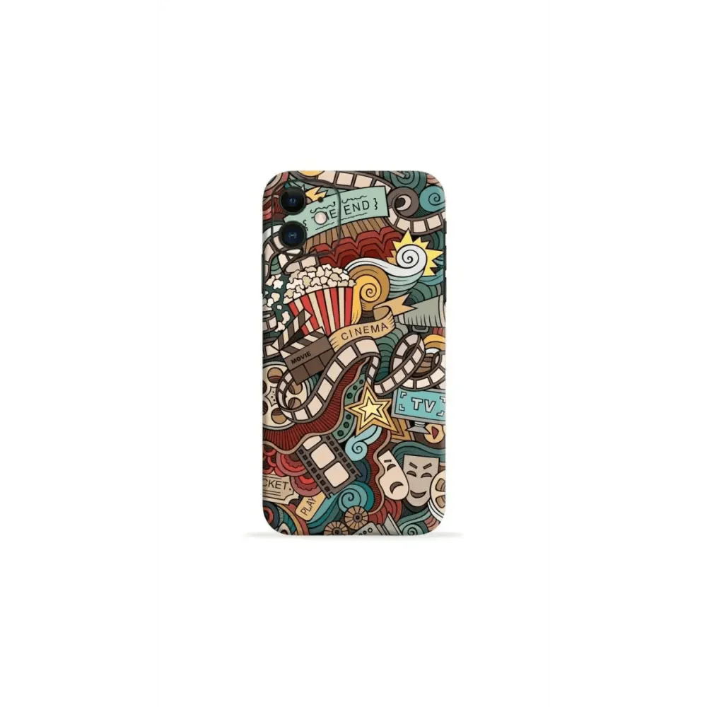 COLLAGE MOBILE SKIN|Cinema Abstract Mobile Skin