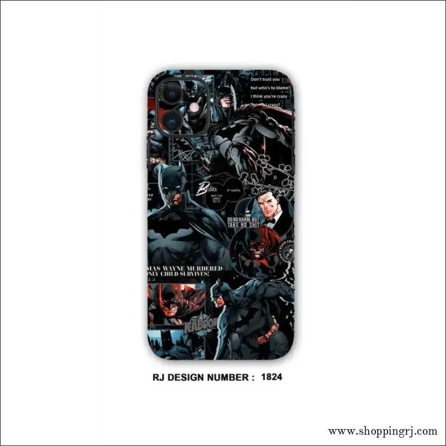 COLLAGE MOBILE SKIN| Comics Batman