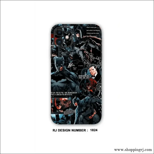 COLLAGE MOBILE SKIN| Comics Batman - Mobile skins - COLLAGE SKINMobile's back stickerMobile skins