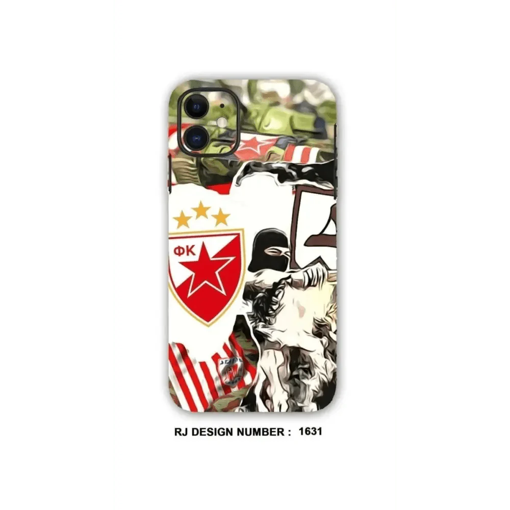 COLLAGE MOBILE SKIN| Crvena Zvezda