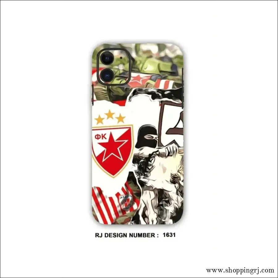 COLLAGE MOBILE SKIN| Crvena Zvezda