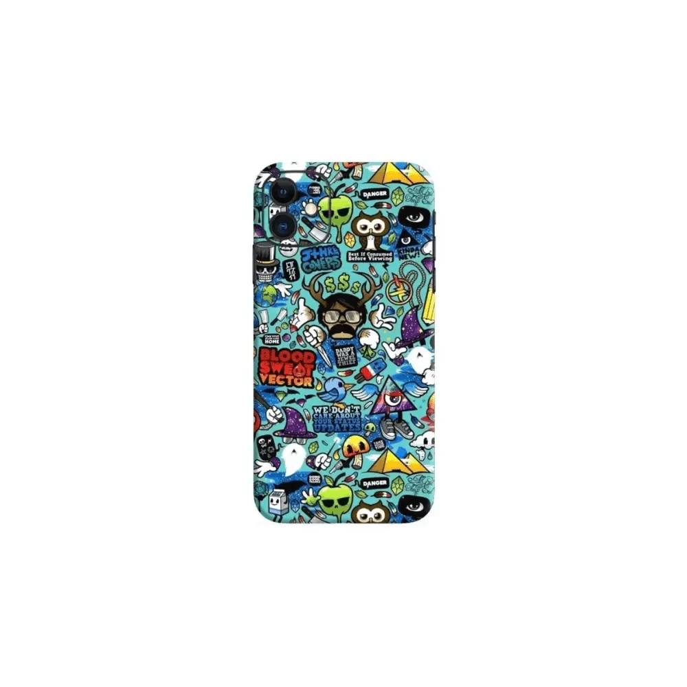 COLLAGE MOBILE SKIN|Graffiti Mobile Skin