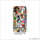 Collage Mobile Skin|grand Auto Theft - Mobile Skins
