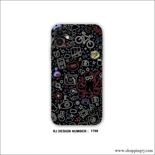 COLLAGE MOBILE SKIN| Lips, Cycle, Camera - Mobile skins - COLLAGE SKINMobile's back stickerMobile skins