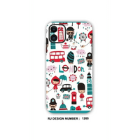 COLLAGE MOBILE SKIN|London Life - Mobile skins - COLLAGE SKINMobile's back stickerMobile skins