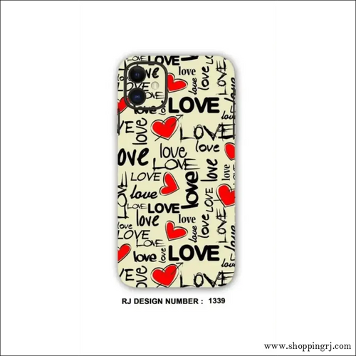 COLLAGE MOBILE SKIN| LOVE HEARTS - Mobile skins - COLLAGE SKINMobile's back stickerMobile skins