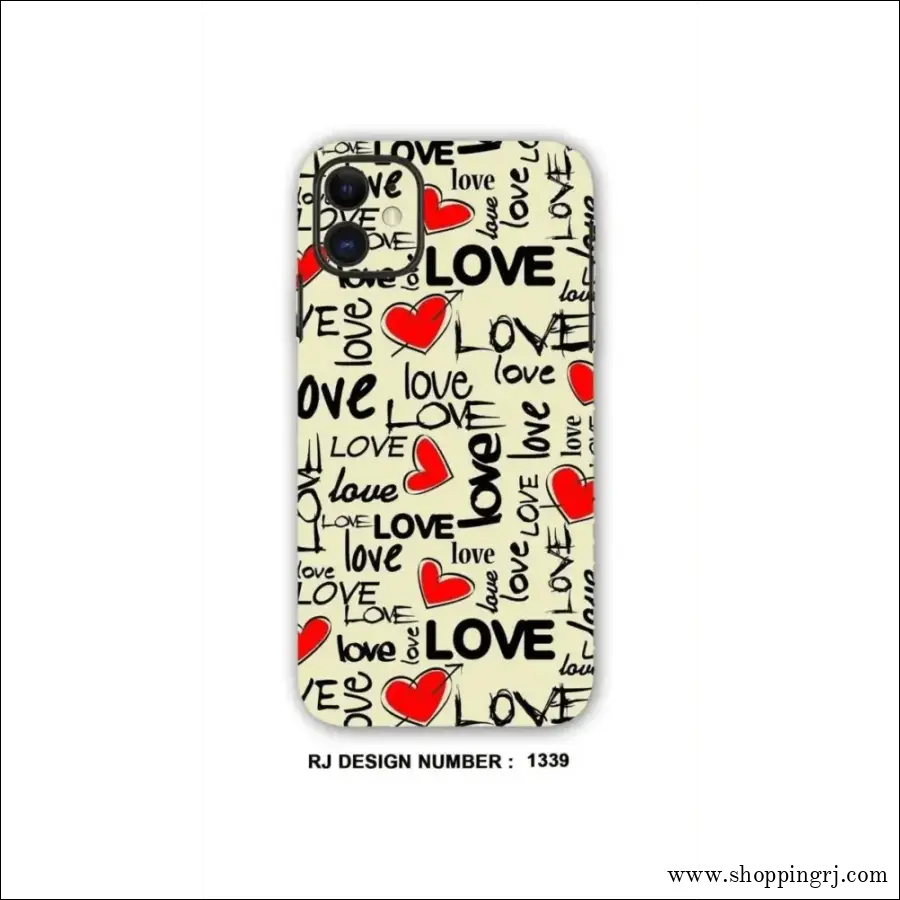 COLLAGE MOBILE SKIN| LOVE HEARTS