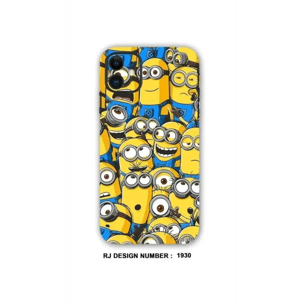 COLLAGE MOBILE SKIN| Minions Yellow