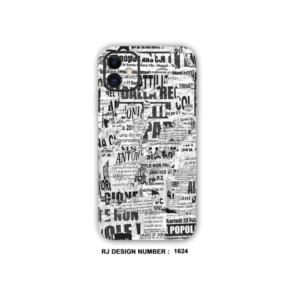 COLLAGE MOBILE SKIN| NEWS PEPAR Graffiti