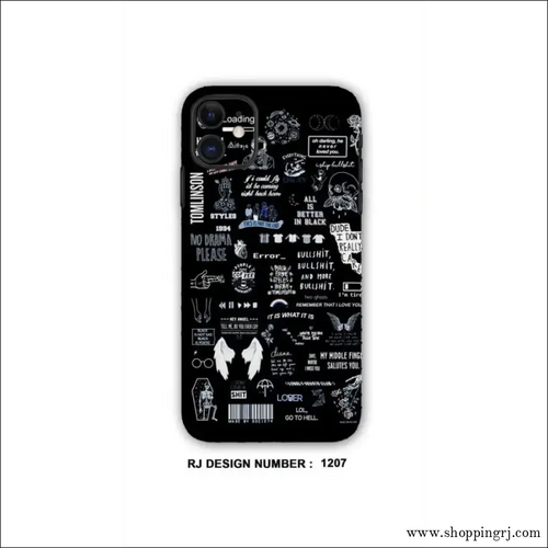 COLLAGE MOBILE SKIN|No Drama Please - Mobile skins - COLLAGE SKINMobile's back stickerMobile skins
