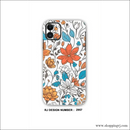 Collage Mobile Skin| Orange Flowers - Mobile Skins