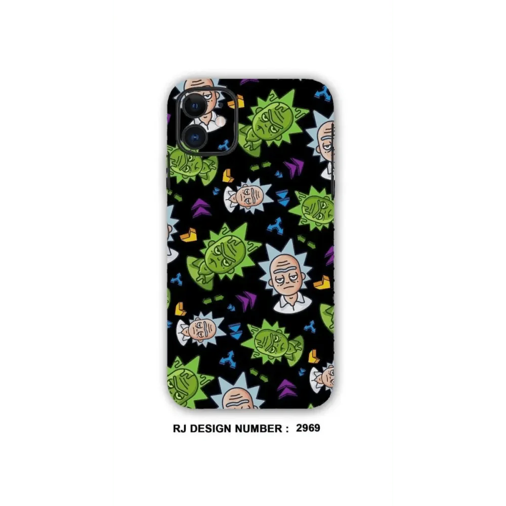 COLLAGE MOBILE SKIN| Rick And Morty