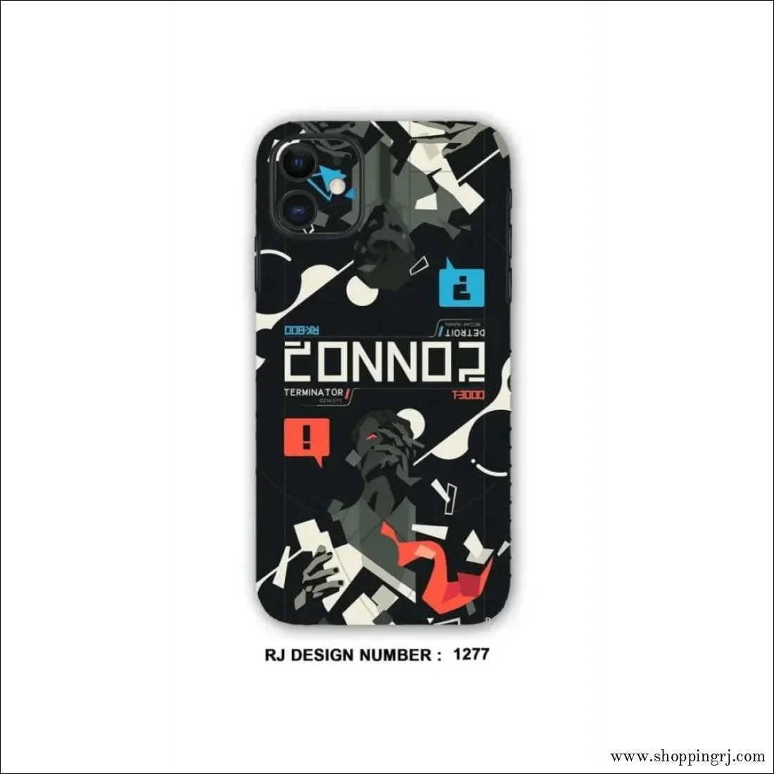 COLLAGE MOBILE SKIN|Terminator design - Mobile skins - COLLAGE SKINMobile's back stickerMobile skins