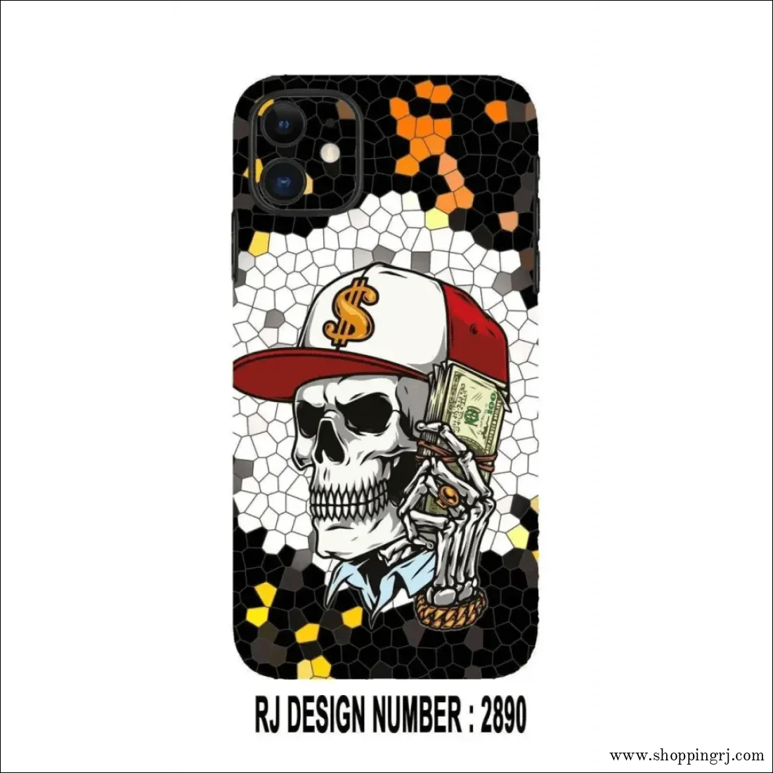 Cool skull millionaire mobile skin - Mobile skins - Mobile skinsNew arrivelMobile's back sticker