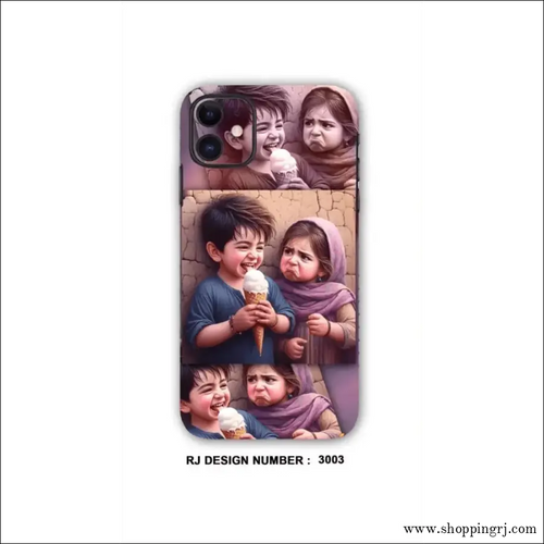 COUPLE EATING ICECREAM mobile skins RJ3003, ANIME MOBILE WRAPPING - Mobile skins - couplesGIRLS MOBILE SKINSCOUPLES MOBILE SKINS