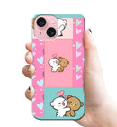 CUTE 2 panda COUPLES RJ 2917 PLASTIC HARD CASES - Shopping RJ 