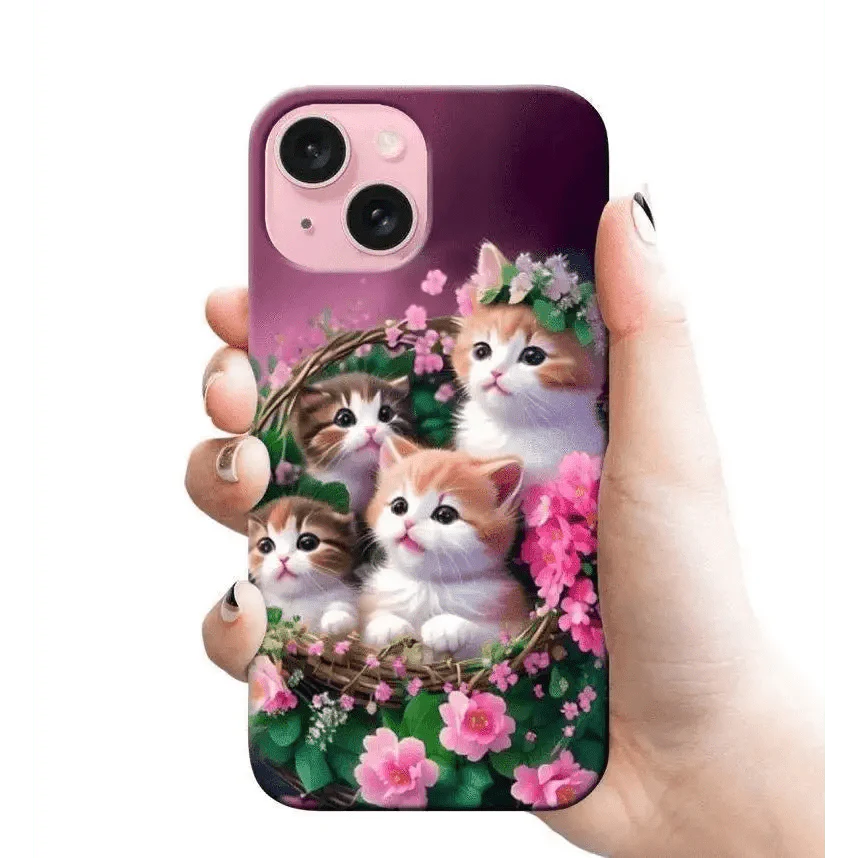 CUTE cats RJ 2930 PLASTIC HARD CASES - Mobile covers - Hard casesMobile coversmobile cover