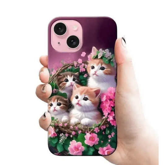 CUTE cats RJ 2930 PLASTIC HARD CASES - Mobile covers - Hard casesMobile coversmobile cover