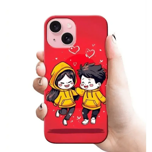 CUTE COUPLES RJ 2910 PLASTIC HARD CASES - Mobile covers - Hard casesMobile coversmobile cover