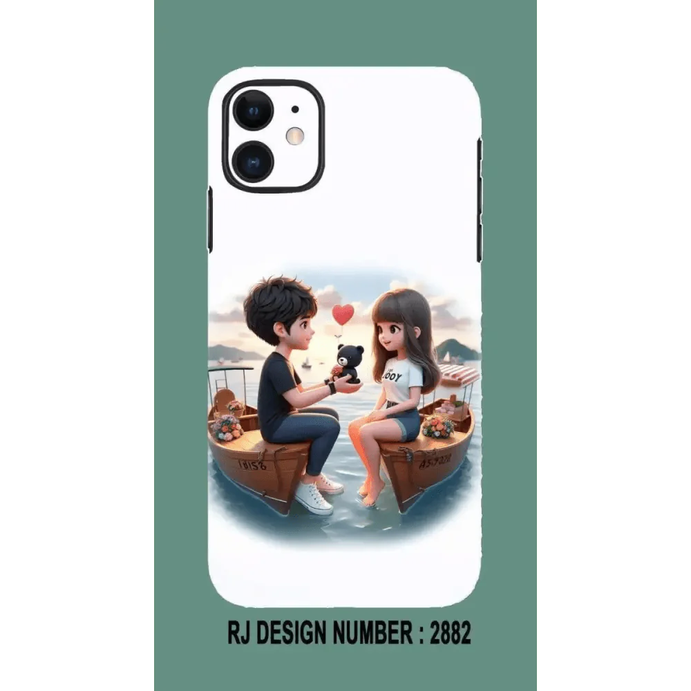 cute little couple mobile skin