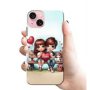 Cute little lovecouple RJ 2884 PLASTIC HARD CASES - Mobile covers - Hard casesMobile coversmobile cover