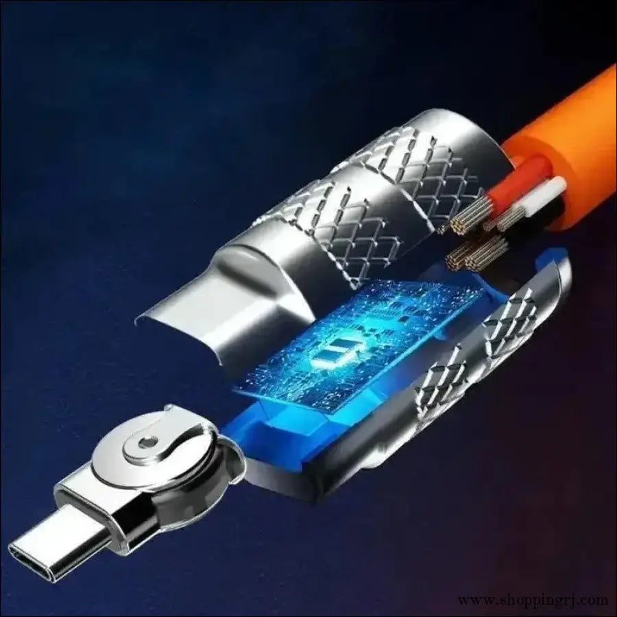 120 Watts Type c Cable with Fast Charging - Cable