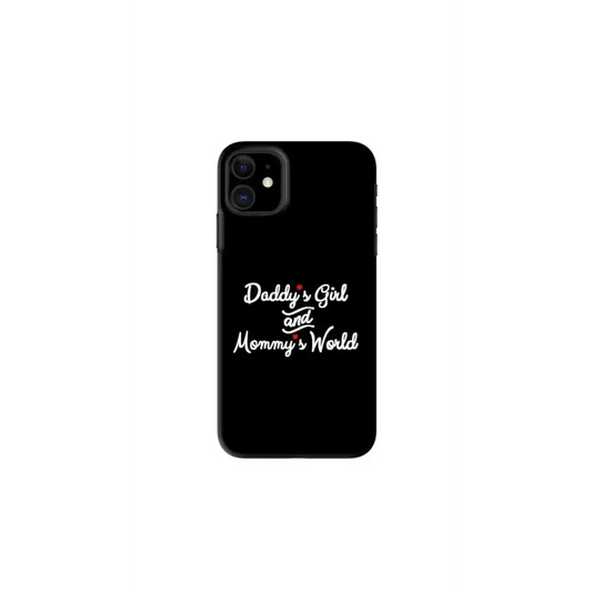 Daddy's Girl and Mommy's World Back Skin - Mobile skins - Mobile skinsNew arrivalMobile's back sticker