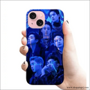 Bts Groups Blue Colour Rj 2483 Plastic Hard Cases - Mobile Covers