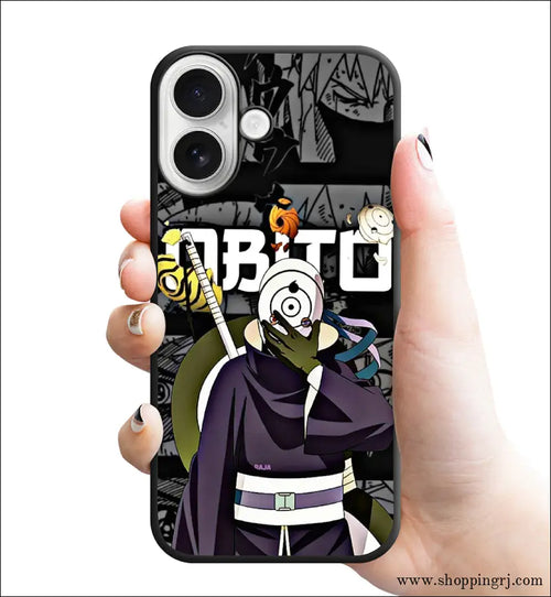 Obito Uchiha Anime Mobile Glossy Case Premium Quality - Covers