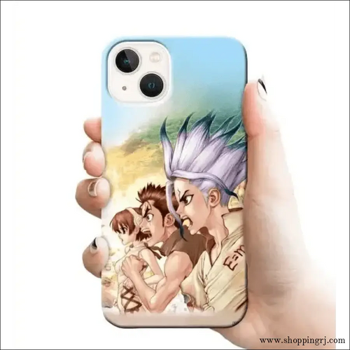 DR STONE mobile cover RJ 1134 PLASTIC case - Mobile covers - ANIME MOBILEcustomized mobile coveranime mobile covers