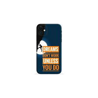 Dreams Don’T Work Unless You Do Mobile Skin - Mobile skins - Mobile skinsNew arrivelMobile's back sticker