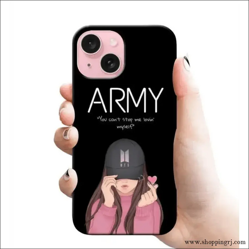 Bts Army’s Love Rj 2486 Plastic Hard Cases - Mobile Covers