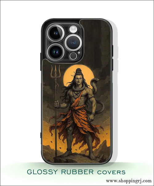 God Siva Glossy Mobile Case Rj 3568 - Mobile Covers
