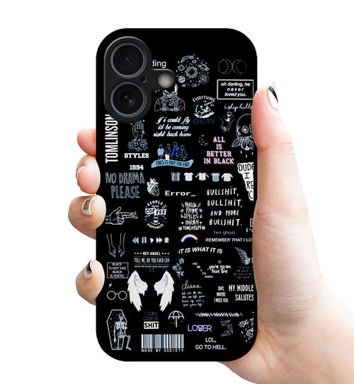 College Mobile back case design 1207