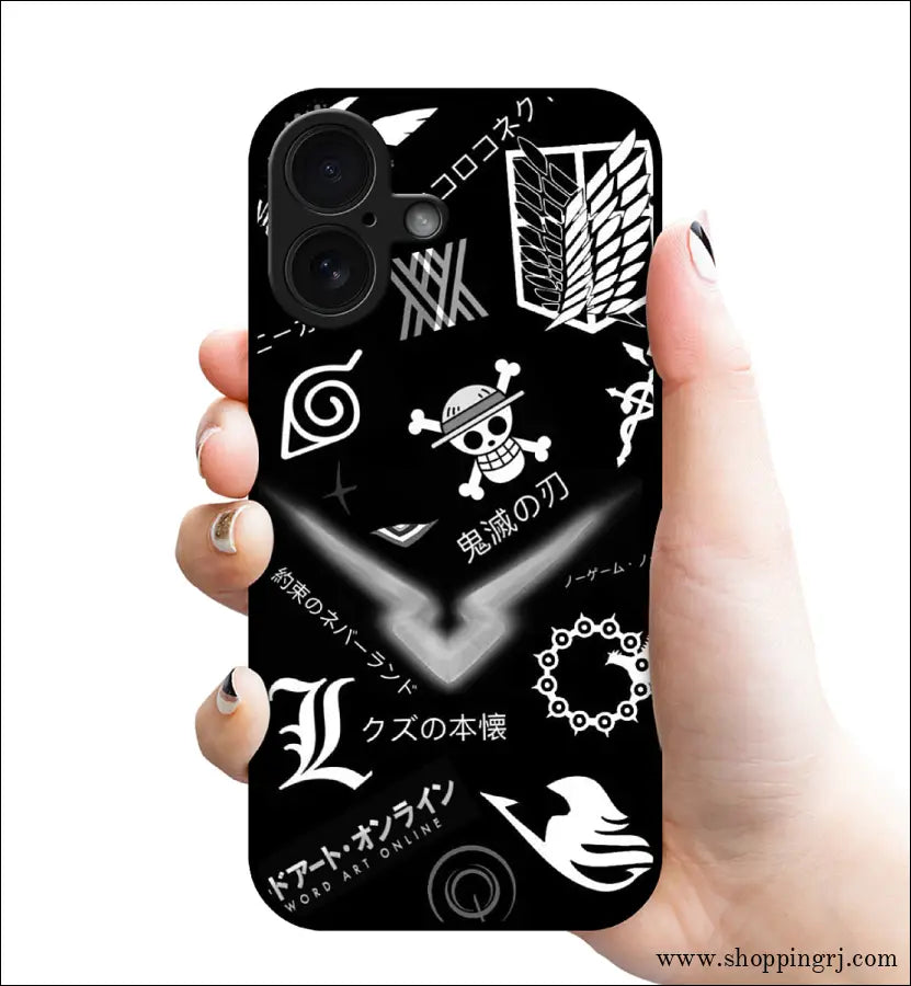 Premium Glossy Mobile Cases for a Stylish Look - Skull Design - Covers