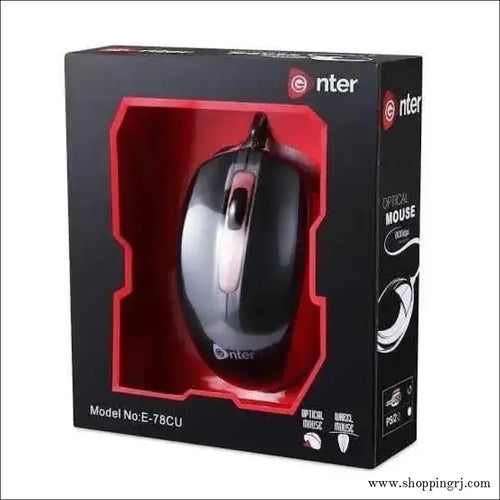 Enter Wired Mouse - Laptop Accessories