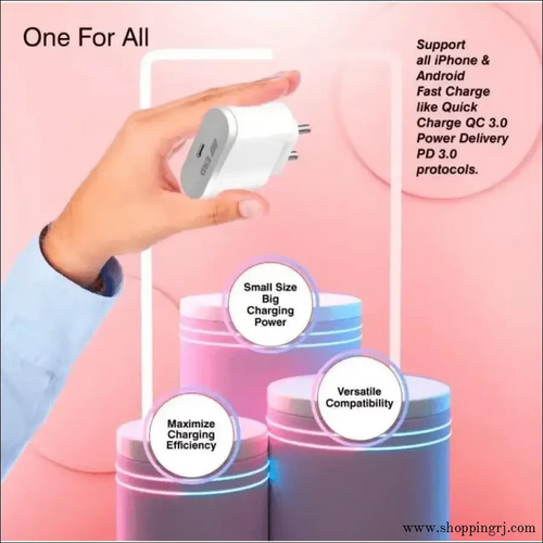 ERD 25 Watts PD Adaptor - charger - 25w chargerchargerscharger