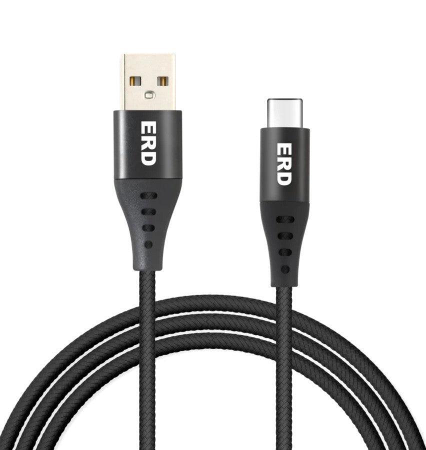 ERD UC 131 USB-C 35watt பின்னப்பட்ட தரவு கேபிள்