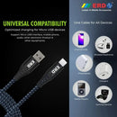 ERD UC - 59 Braided Metal Casing Micro USB Data Cable (Grey - Black) - Cable - cableRJ mobiles and accessories ThoothukudiNew arrival