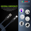 ERD UC-59 Braided Metal Casing Micro USB Data Cable (Grey-Black) - Shopping RJ 