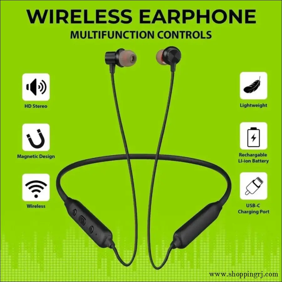 ERD WE - 11 WIRELESS EARPHONE - neckband - neckbandRJ mobiles and accessories ThoothukudiNew arrival