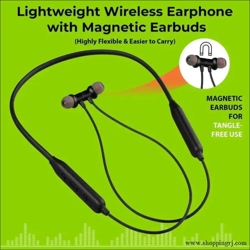 ERD WE - 11 WIRELESS EARPHONE - neckband - neckbandRJ mobiles and accessories ThoothukudiNew arrival