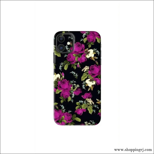 Flowers 3 Back Skin Wrap - Mobile skins - flowerMobile's back stickerMobile skins